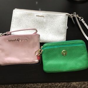 3 Authentic Coach Accessories